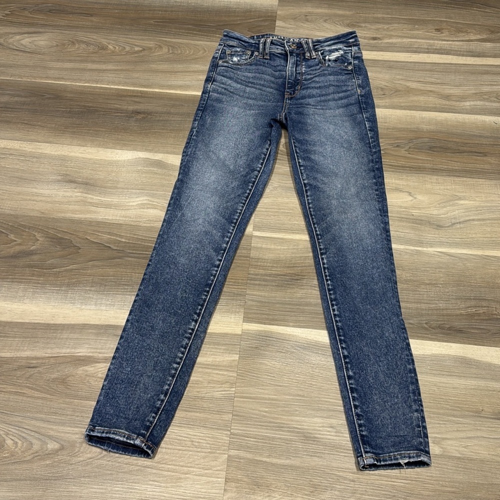 🏁 American Eagle ultra high rise jeggings size 0